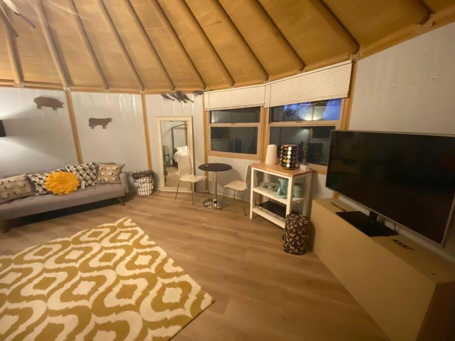 Glamping-Sky Dome Yurt-Tiny House-2 By Lavenders Field Villa Valley Center Екстериор снимка