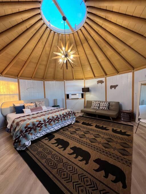 Glamping-Sky Dome Yurt-Tiny House-2 By Lavenders Field Villa Valley Center Екстериор снимка