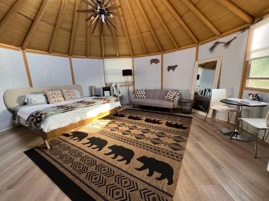 Glamping-Sky Dome Yurt-Tiny House-2 By Lavenders Field Villa Valley Center Екстериор снимка